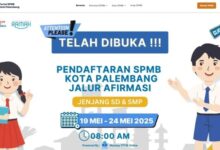 Daftar SPMB Kota Palembang SD-SMP Jalur Afirmasi: Cara Mudah