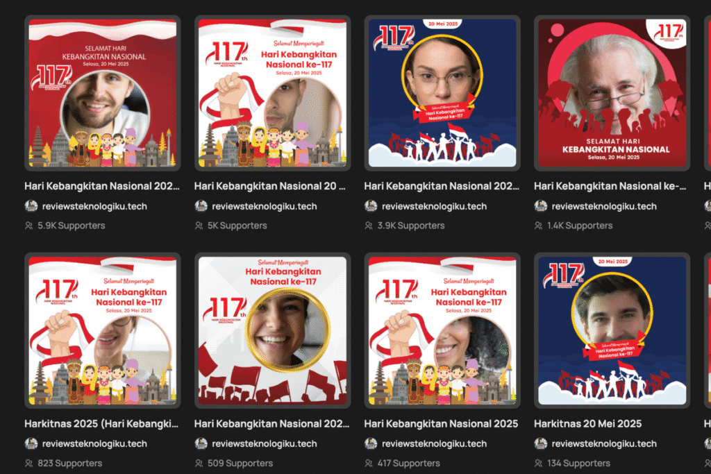 Download 30 Twibbon Hari Kebangkitan Nasional 2025: Desain Terbaik