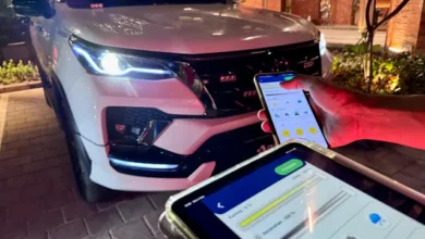 Lampu Motor Dakar Carbon RSi: Canggih, Terhubung HP, Autovision