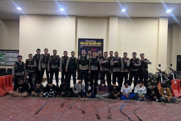 Prediksi Tawuran Jakpus Digagalkan: Polisi Amankan 12 Pelaku