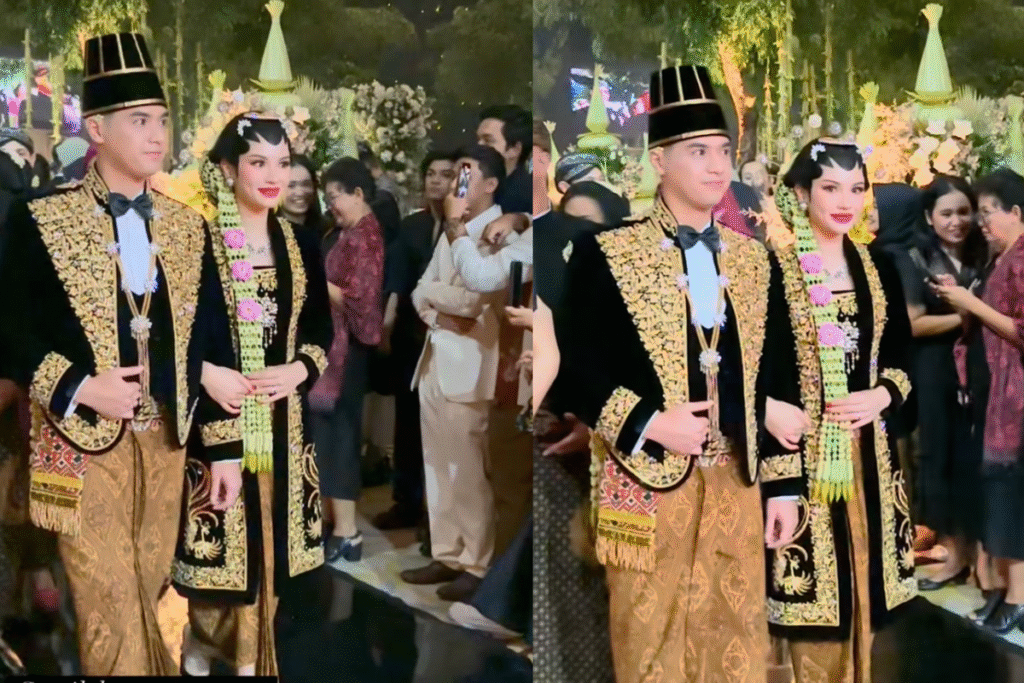 Alyssa Daguise Cantik Memesona di Resepsi Ngunduh Mantu Al Ghazali