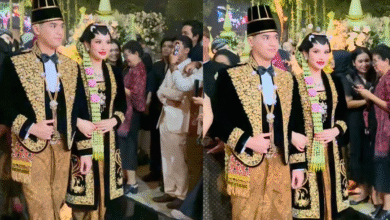 Alyssa Daguise Cantik Memesona di Resepsi Ngunduh Mantu Al Ghazali