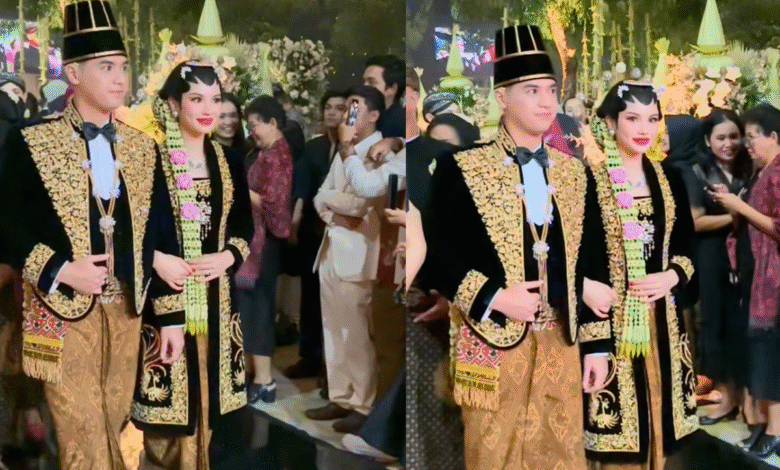 Alyssa Daguise Cantik Memesona di Resepsi Ngunduh Mantu Al Ghazali