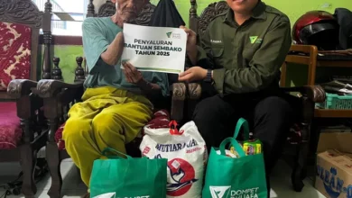 Becak Raib, Kakek Penarik Betor Dapat Bantuan Sembako