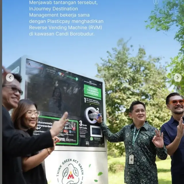 Borobudur Hijau: Mesin Vending Daur Ulang Botol Plastik Inovatif