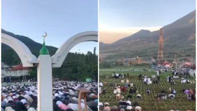 Jemaah Idul Adha Selfie Gunung Sindoro, Warganet Protes?
