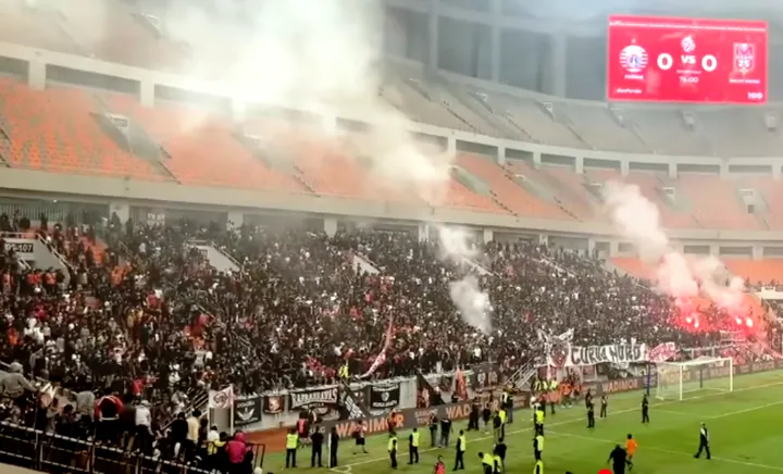 Kerusuhan Persija vs Malut JIS: Puluhan Suporter Ditangkap Polisi