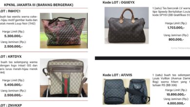 Lelang KPK: Borong Tas Branded Mewah 11 Juni 2025!