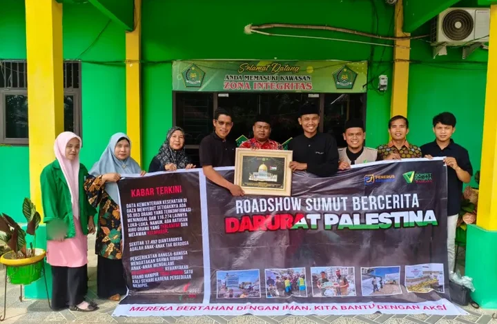 Madrasah Padangsidimpuan, Roadshow Sumut: Dukungan Nyata untuk Palestina