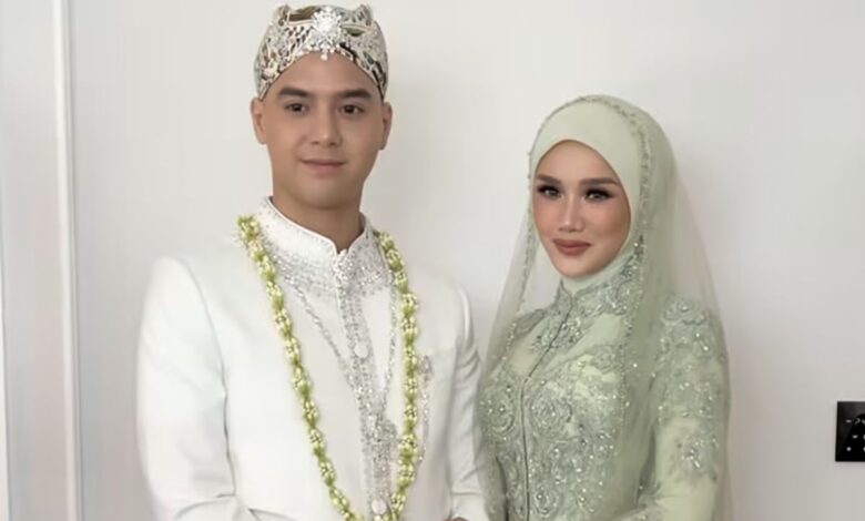 Mulan Jameela Tampil Cantik Kebaya Mint Akad Al Alyssa