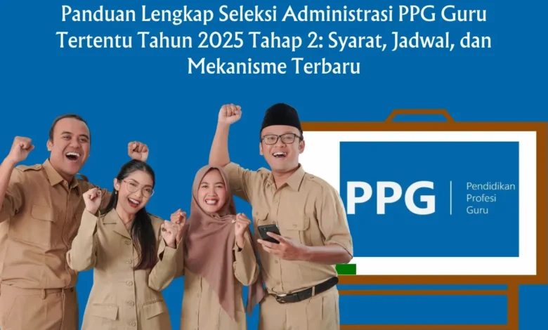 PPG 2025 Tahap 2: Cek Sekarang! Daftar Guru Lolos Seleksi Administrasi