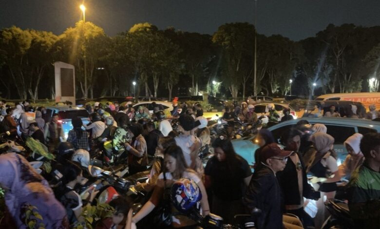 PRJ 2025 Macetkan Jalan Benyamin Sueb, Transjakarta Terdampak Parah