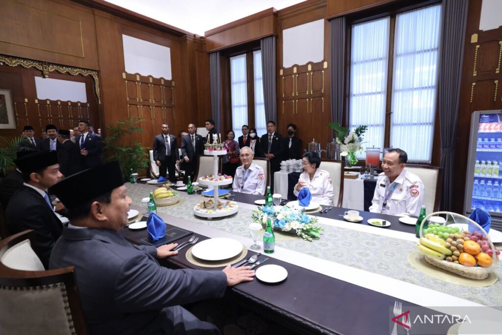 Prabowo Megawati Akrab, Jelang Upacara Hari Lahir Pancasila