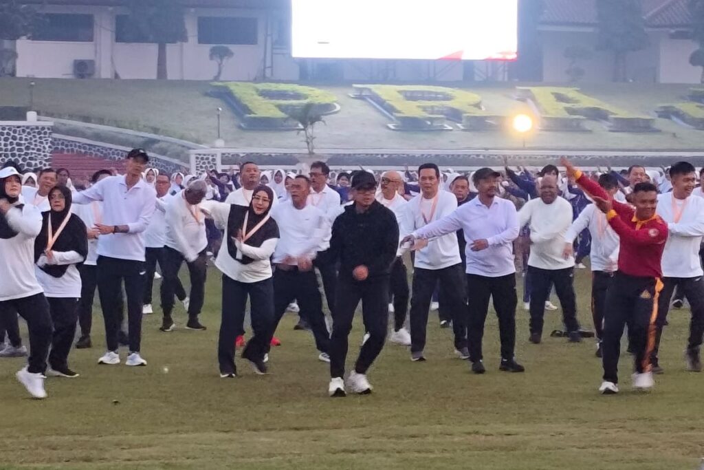 Retreat Kepala Daerah: Senam Pagi, Kerja Sama Makin Solid