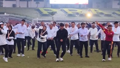 Retreat Kepala Daerah: Senam Pagi, Kerja Sama Makin Solid