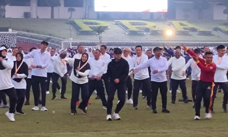 Retreat Kepala Daerah: Senam Pagi, Kerja Sama Makin Solid