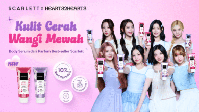 Scarlett Body Serum Baru: Aroma Ikonik, Kolaborasi Hearts2Hearts