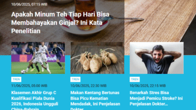 Teh Harian Bahayakah Ginjal? Indonesia Lolos Piala Dunia?