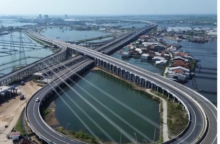 Tol Laut Semarang-Demak: Megahnya Infrastruktur dari Udara