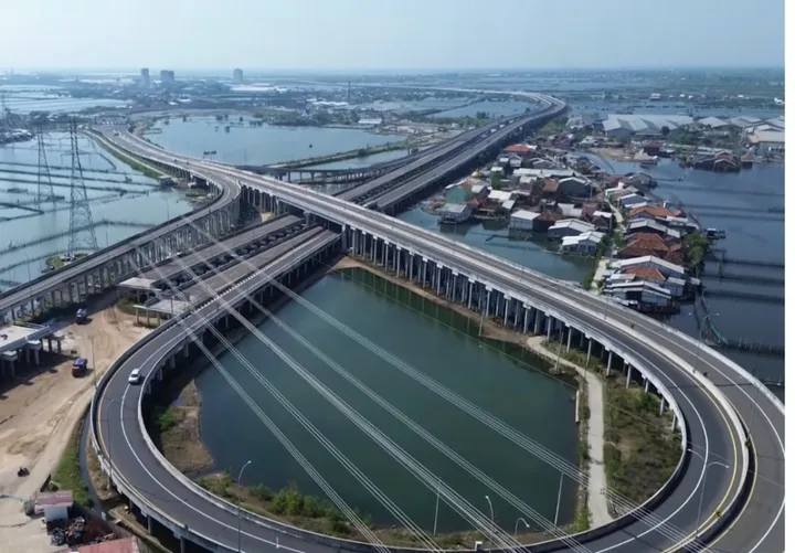 Tol Laut Semarang-Demak: Megahnya Infrastruktur dari Udara
