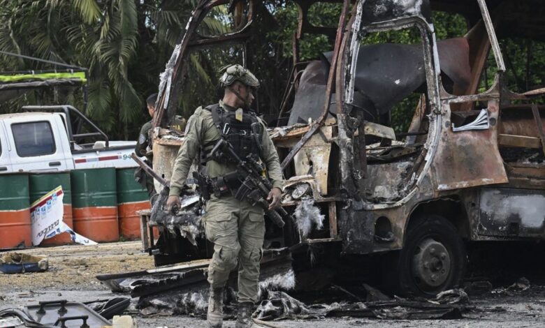 Tragedi Kolombia: 24 Serangan Bom dan Tembakan Tewaskan 7