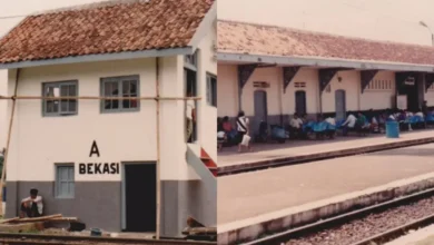 Stasiun Bekasi 1988: Elektrifikasi Kereta Api & Sejarahnya